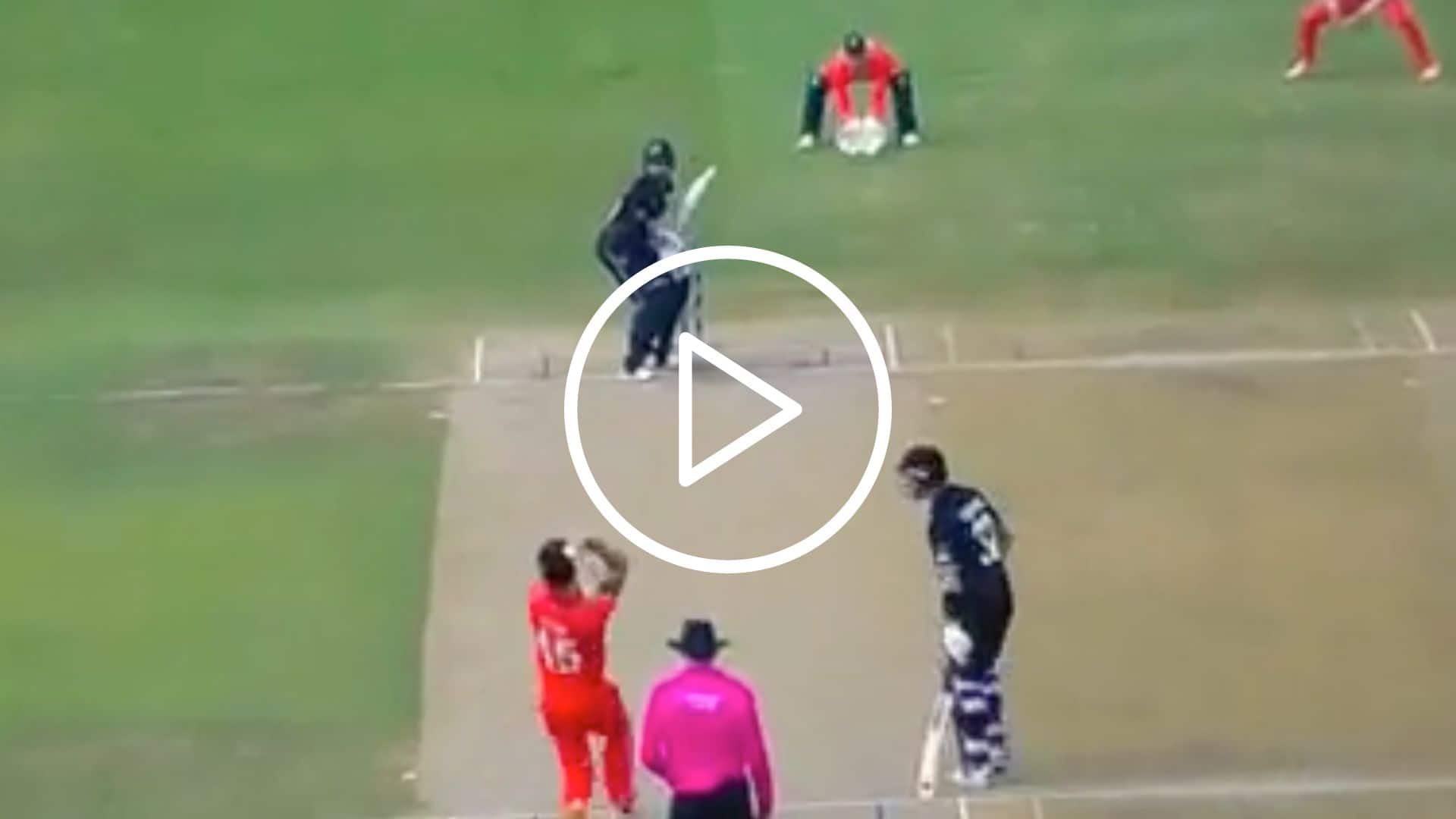 [Watch] Devon Conway Stuns Netherlands With Glorious Shot Through Extra Cover